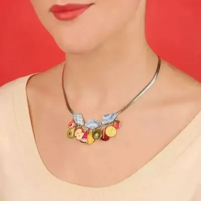 Bijoux - COLLIER JOLIE JOLIE COULEUR ARGENT MULTI - ILARIA.I