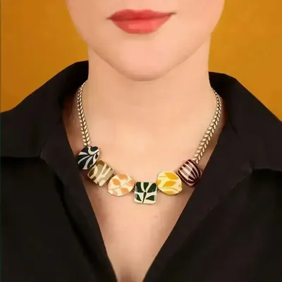 Bijoux - COLLIER KALY COULEUR BRONZE MULTI - ILARIA.I