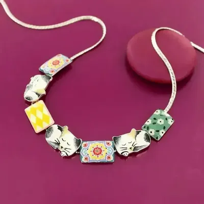 Bijoux - COLLIER CHANAPE COULEUR ARGENT MULTI - ILARIA.I