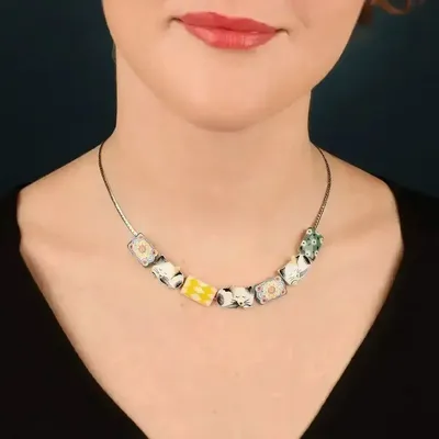 Bijoux - COLLIER CHANAPE COULEUR ARGENT MULTI - ILARIA.I