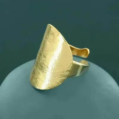 Jewelry - SOLEDAD RING GOLD GREY COLOR - ILARIA.I
