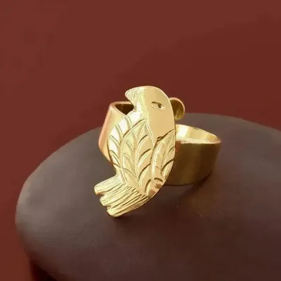 Bijoux - BAGUE SWAHILI COULEUR DORE DORE - ILARIA.I