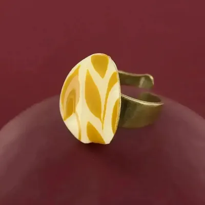 Jewelry - KALY RING, BRONZE YELLOW COLOR - ILARIA.I