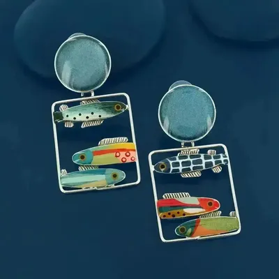 Bijoux - CLIPS BLUE COULEUR ARGENT MULTI - ILARIA.I