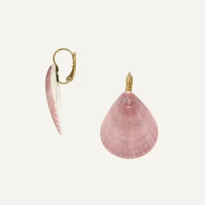 Jewelry - French hook earrings - Spiaggia Rosa - ILARIA.I