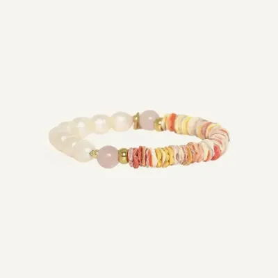 Jewelry - Duo stretch bracelet - Spiaggia Rosa - ILARIA.I