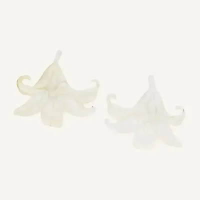 Jewelry - Stem & flower clip earrings - Lis Blanc - ILARIA.I