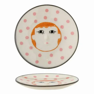 Accessoires à poser - Jaya Assiette, Orange, Grès - ILARIA 2.0