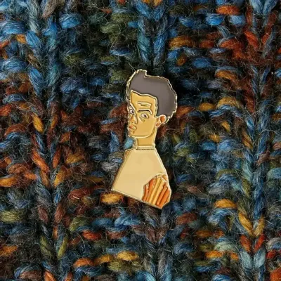 Fresques décoratives - Pin Self-Portrait with Striped Shirt - Egon Schiele, 1910 - ILARIA.I