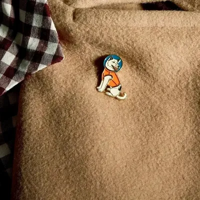 Decorative frescoes - Pin Belka The Space Dog - ILARIA.I