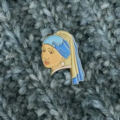 Fresques décoratives - Pin Girl with a Pearl Earring - Johannes Vermeer, 1665 - ILARIA.I
