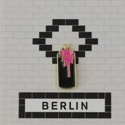 Fresques décoratives - Pin Graffity Pink - ILARIA.I