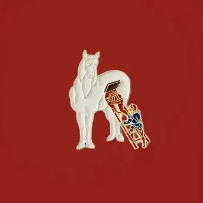Decorative frescoes - Pin Trojan Horse - ILARIA.I