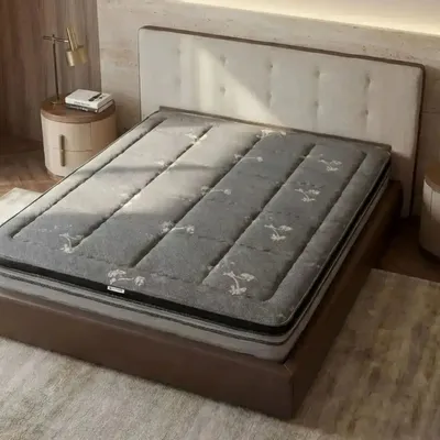 Literie pour hôtels - Matelas hybride en latex naturel avec ressorts ensachés indépendants 180x200 - ILARIA.I