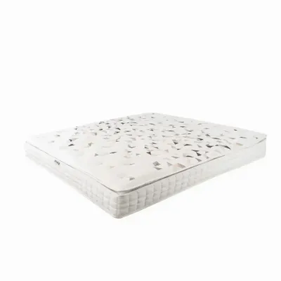 Literie pour hôtels - Matelas hybride en latex naturel avec ressorts ensachés indépendants 7 zones 180x200 - ILARIA.I
