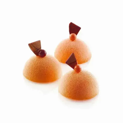 Couverts & ustensiles de cuisine - SF 004 HALF-SPHERES - MOULE EN SILICONE ø50 H 25 MM - ILARIA.I