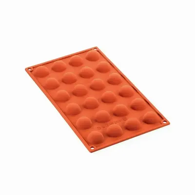 Couverts & ustensiles de cuisine - SF 006 HALF-SPHERES - MOULE EN SILICONE ø30 H 15 MM - ILARIA.I