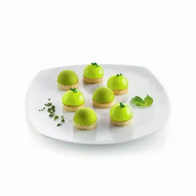 Couverts & ustensiles de cuisine - SF 006 HALF-SPHERES - MOULE EN SILICONE ø30 H 15 MM - ILARIA.I