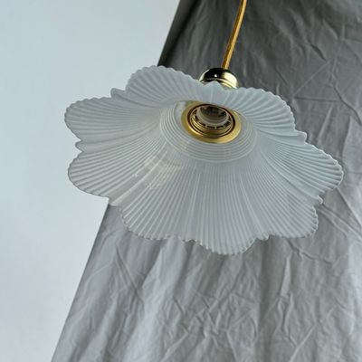 Abat-jours - Abat jour vintage en verre en forme de fleur - LES NOUVELLES GAMBETTES TEST 29/04