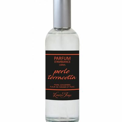 Diffuseurs de parfums - Vaporisateur d'Ambiance Perle 100 ml Terracotta - LES LUMIERES DU TEMPS