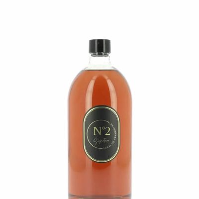 Diffuseurs de parfums - Recharge 1L (sans rotins) pour Diffuseur de parfum Signature N°2 Fleur de Sakura - LES LUMIERES DU TEMPS