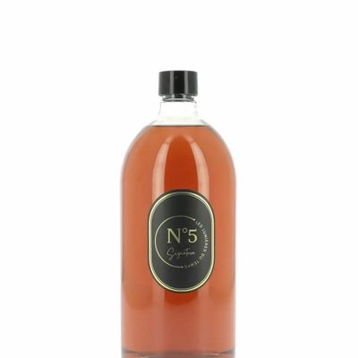 Diffuseurs de parfums - Recharge 1L (sans rotins) pour Diffuseur de parfum Signature N°5 Souvenir d'Enfance - LES LUMIERES DU TEMPS