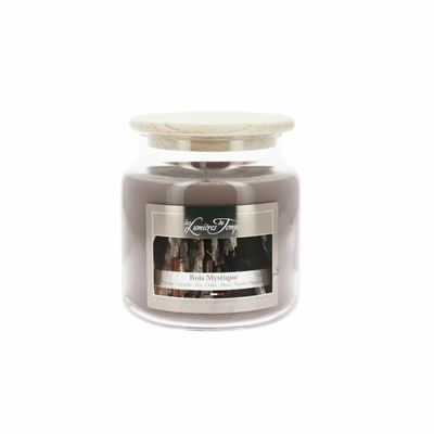 Bougies - Bougie Cire Colorée 430 g Bois Mystique - LES LUMIERES DU TEMPS