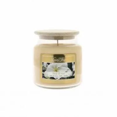 Bougies - Bougie Cire Colorée 430 g Fleur de Tiaré - LES LUMIERES DU TEMPS