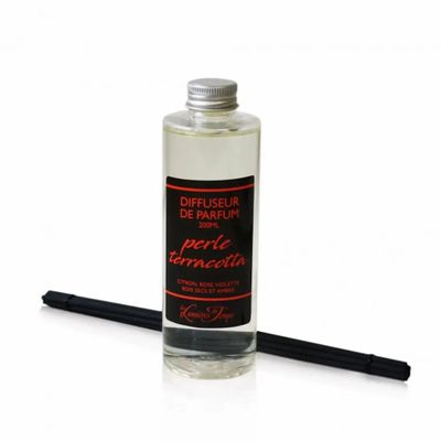 Diffuseurs de parfums - Recharge Diffuseur de Parfum Perle 200 ml Terracotta - LES LUMIERES DU TEMPS