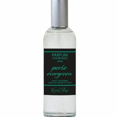 Diffuseurs de parfums - Vaporisateur d'Ambiance Perle 100 ml Evergreen - LES LUMIERES DU TEMPS