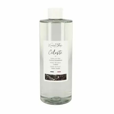 Diffuseurs de parfums - Recharge Diffuseur de Parfum Céleste 400 ml Cachemire (avec rotins) - LES LUMIERES DU TEMPS