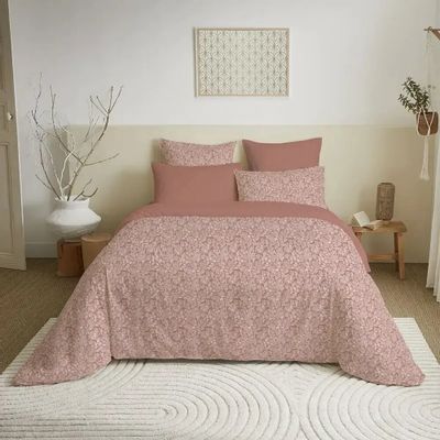 Linge de lit - Pack Couette 140 x 200 cm + Oreiller 60 x 60 + Oreiller 45 x 70 Gamme "Douceur" Traité Anti Acarien Soft & Care - COTON PUR