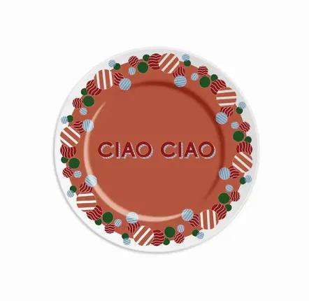 Assiettes au quotidien - ASSIETTE 16 CIAO CIAO - ILARIA.I