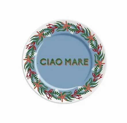 Assiettes au quotidien - ASSIETTE 16 CIAO MARE - ILARIA.I
