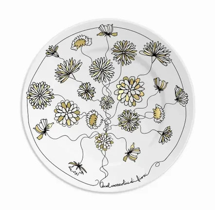 Assiettes au quotidien - ASSIETTE 21 QUEL MAZZOLIN DI FIORI - ILARIA.I