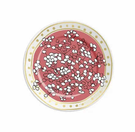 Assiettes au quotidien - ASSIETTE 16 NON TI SCORDAR DI ME PINK - ILARIA.I