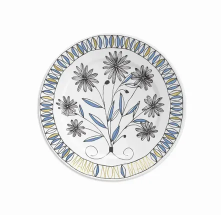 Assiettes au quotidien - ASSIETTE 16 M’AMA NON M’AMA LIGHT BLUE - ILARIA.I