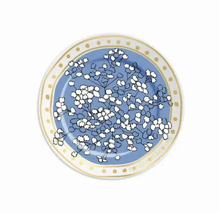 Assiettes au quotidien - ASSIETTE 16 NON TI SCORDAR DI ME LIGHT BLUE - ILARIA.I