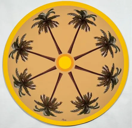 Dessous de plat - Dessous de verre - Palma Sottobicchiere Rotondo - #03 - SILVA PARIS