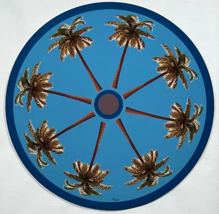 Dessous de plat - Dessous de verre - Palma Sottobicchiere Rotondo - #04 - SILVA PARIS