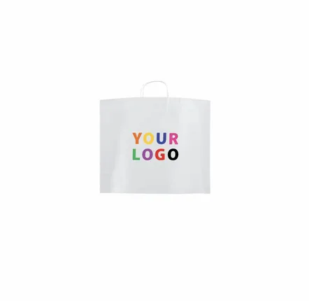 Accessoires à fixer - Sacs papier bateaux - Blanc S (33x10x24cm) - Impression: Sans personnalisation - RÉ- ÉDITION