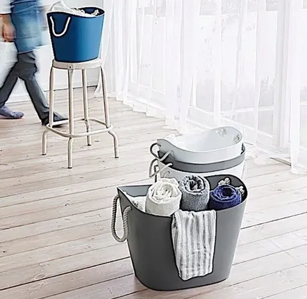 Paniers à linge - Rangement Balcolore 38L - ASIATIDES