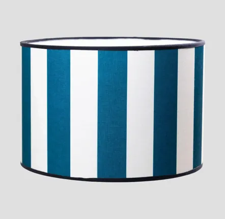 Abat-jours - Abat-jour - Righe blu petrolio - ILARIA.I