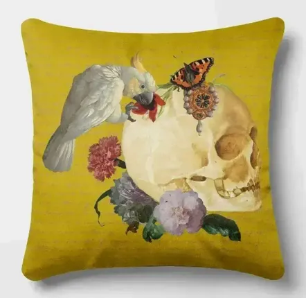 Linge - Rêves Baroques 3 - Housse Coussin Velours 45cm x 45cm - ILARIA.I
