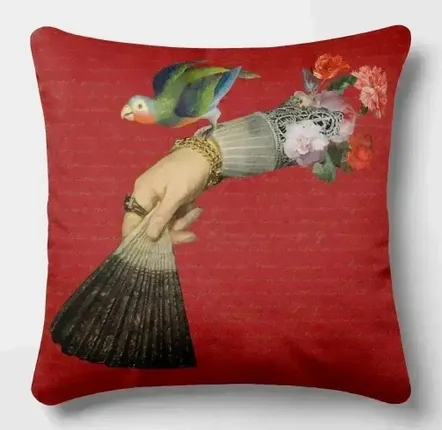 Linge - Rêves Baroques 6 - Housse Coussin Velours 45cm x 45cm - ILARIA.I