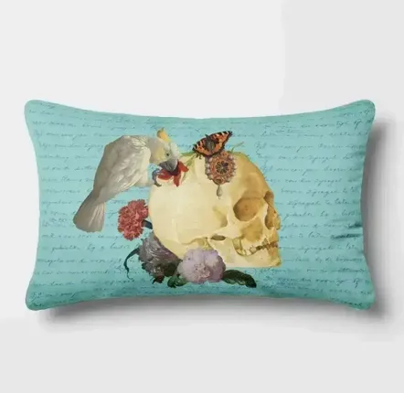 Linge - Rêves Baroques 10 - Housse Coussin Velours 30cm x 50cm - ILARIA.I
