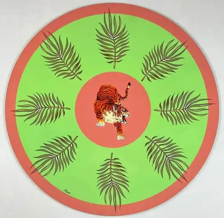 Placemats - placemats - Tiger Primo Sottopiatto Rotondo - #05 - ILARIA.I