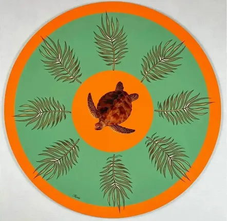 Placemats - placemats - Turtle Primo Sottopiatto Rotondo - #01 - ILARIA.I