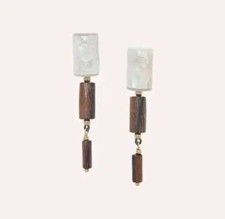 Bijoux - Boucles d'oreilles poussoir 3 éléments gradués - Okawa - ILARIA.I
