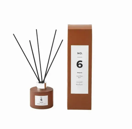 Diffuseurs de parfums - NO. 6 - Sequoia Diffuseur de parfum, Marron, Parfum Liquide - ILARIA 2.0